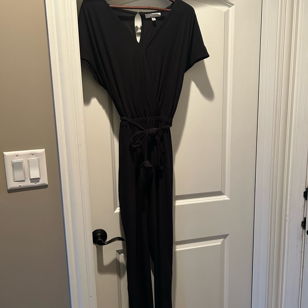 Black stretchy jumpsuit